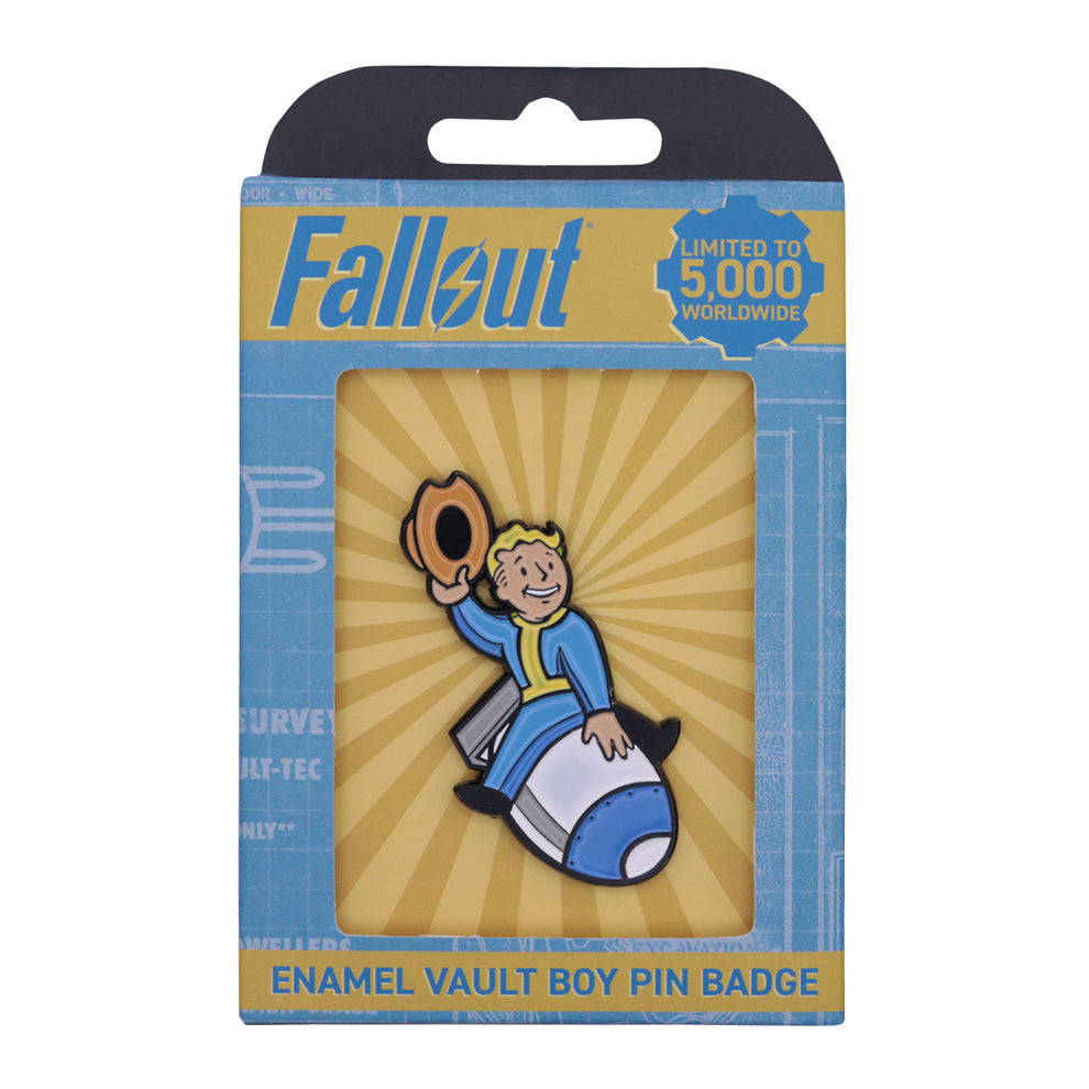 Fallout Limited Edition Vault Boy Pin Badge – Unified Cards