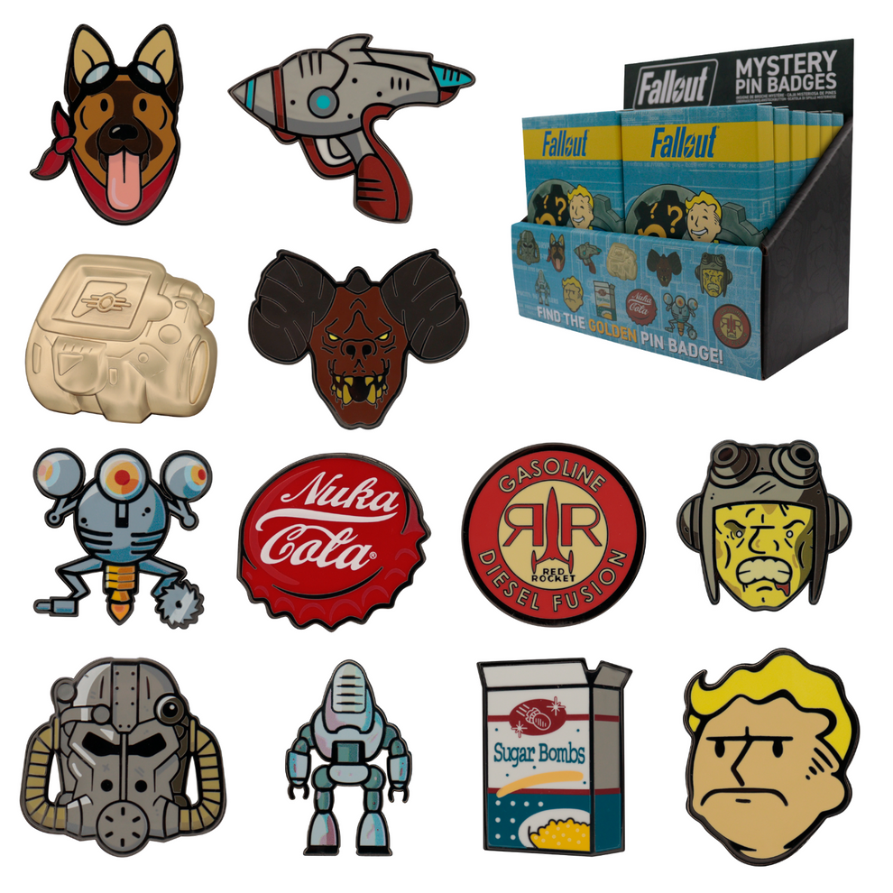 Fallout Mystery Pin Badge vol 1