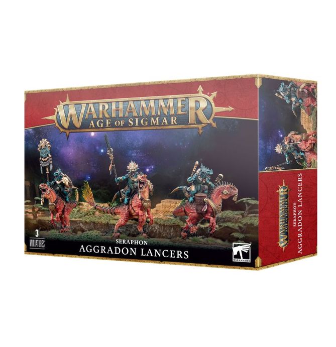 Warhammer Age of Sigmar Aggradon Lancers