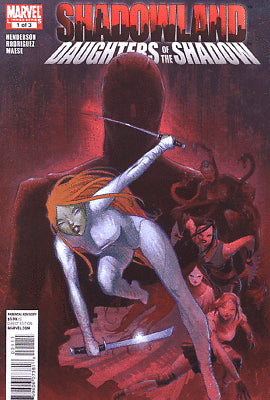 Marvel Shadowland Daughters Of The Shadow #1 Comic