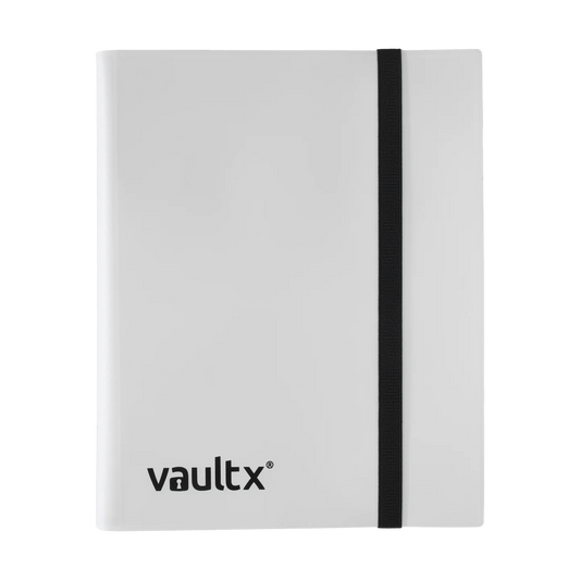 Vault X Strap Binder 9-Pocket White