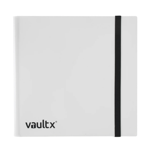 Vault X Strap Binder 12-Pocket White