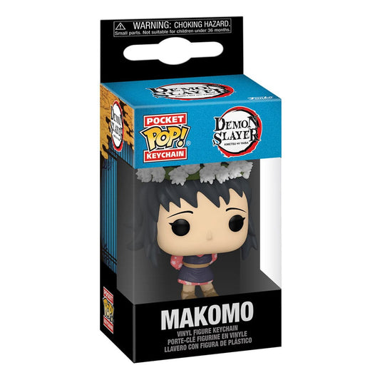 Demon Slayer: Kimetsu no Yaiba POP! Vinyl Keychains 4 cm Makomo (Flower Headdress)