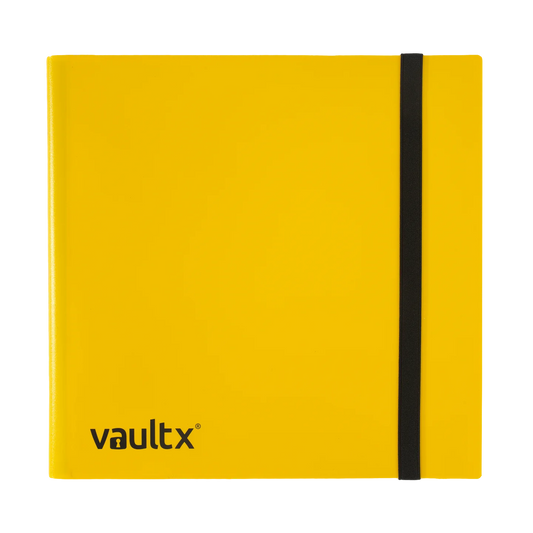 Vault X Strap Binder 12-Pocket Yellow