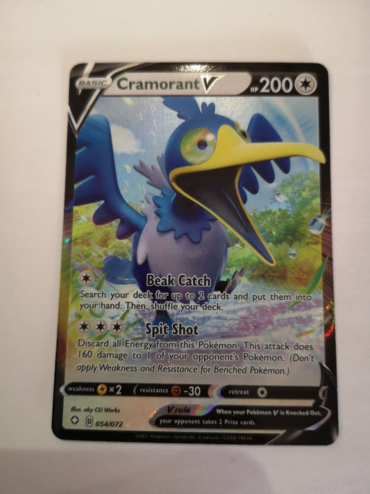 Pokemon Cramorant V 054/072