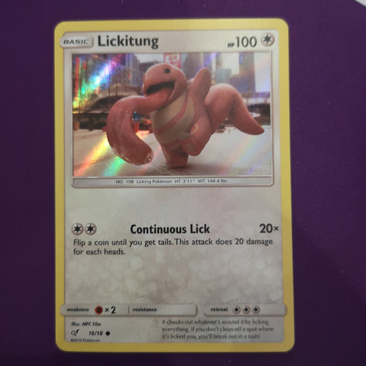 Pokemon Lickitung Holo 16/18