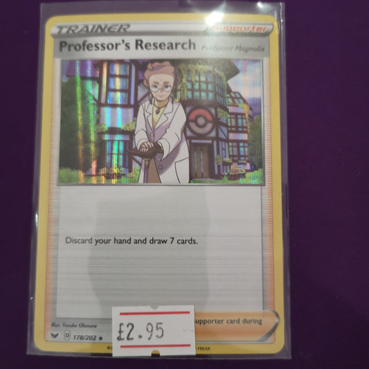 Pokemon Trainer Professor's Research 178/202