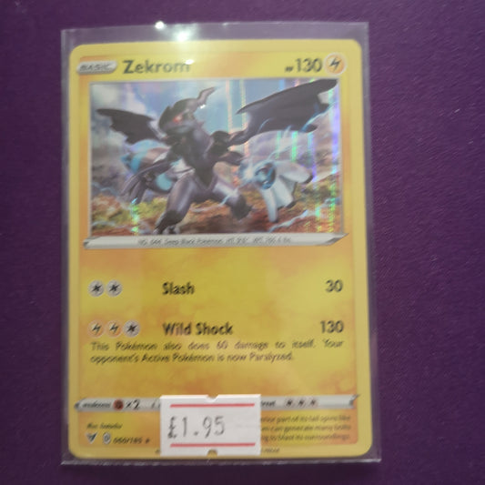 Pokemon Zekrom Holo 060/185