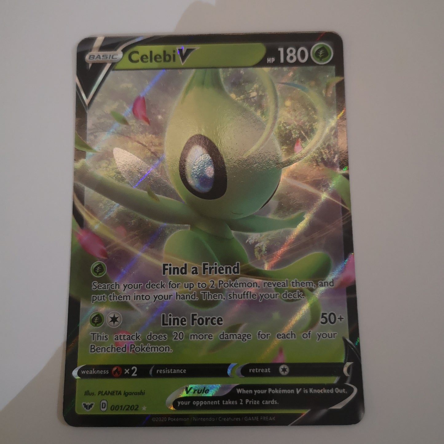 Pokemon Celebi V 001/202