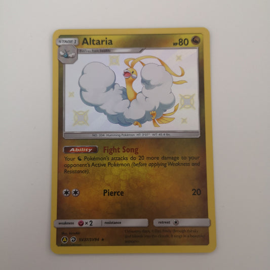 Pokemon Altaria SV37/SV94