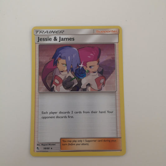 Pokemon Jessie & James Holo 58/68