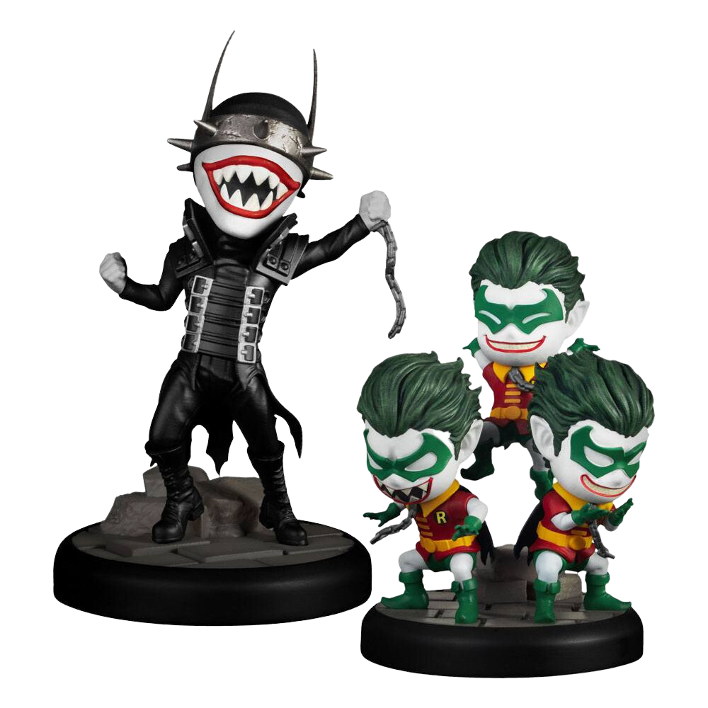 DC Comics Mini Egg Attack Figure 2-Pack Dark Nights: Metal The Batman Who Laughs & Robin Minions 8 cm