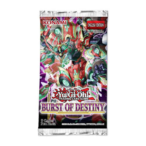 YuGiOh: Burst Of Destiny Booster Pack