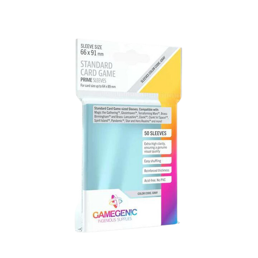 Gamegenic PRIME Standard Card Game Sleeves: 66 x 91 mm (50)