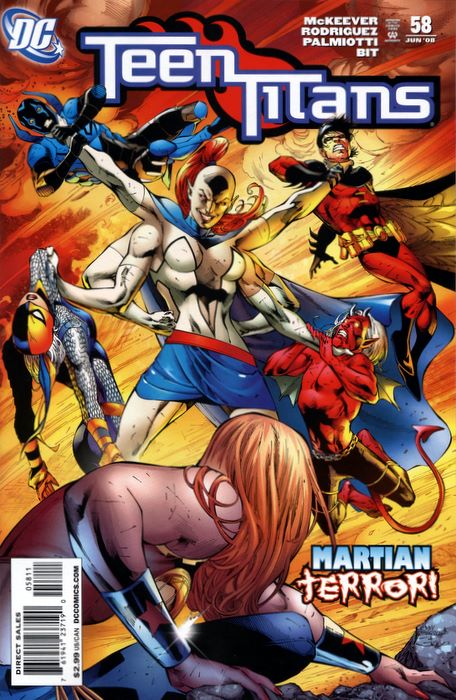 DC Comics Teen Titans Martian Terror #58
