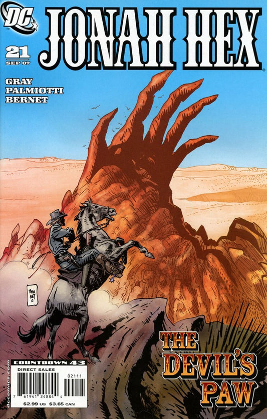 DC Comics Jonah Hex The Devil's Paw #21