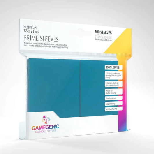 Gamegenic Prime Sleeves - Blue (100)