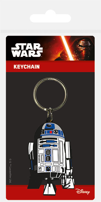 Star Wars (R2-D2)  Rubber Keychain