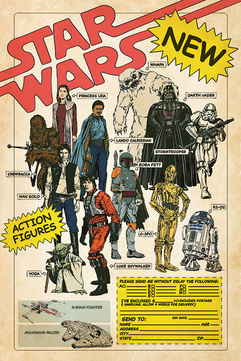 Star Wars (Action Figures) Poster 04