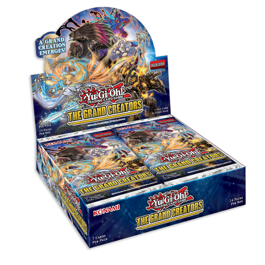 Yu-Gi-Oh! The Grand Creators Booster Case (12x Booster Boxes)
