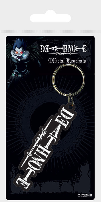 Death Note (Logo)  Rubber Keychain