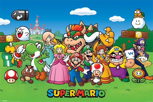 Super Mario (Characters) Poster 05
