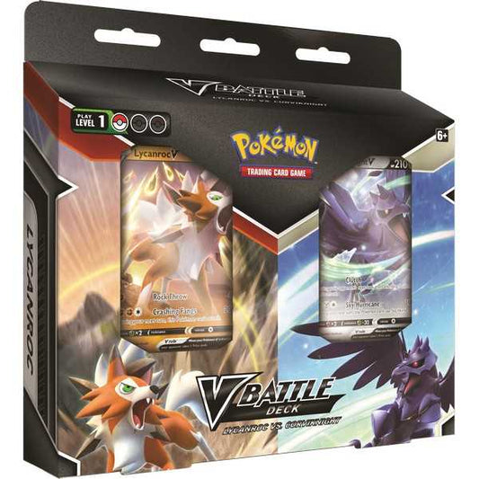 Pokémon TCG: Lycanroc V vs Corviknight V Battle Deck Bundle