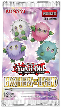 YuGiOh: Brothers Of Legend Booster Pack