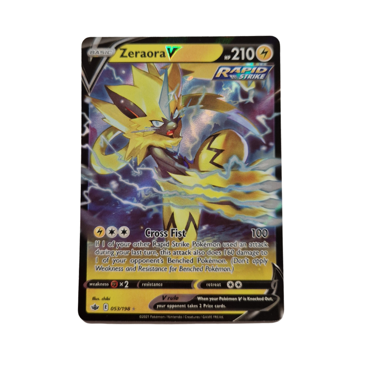 Pokemon Zeraora V Half Art 053/198 – Unified Cards