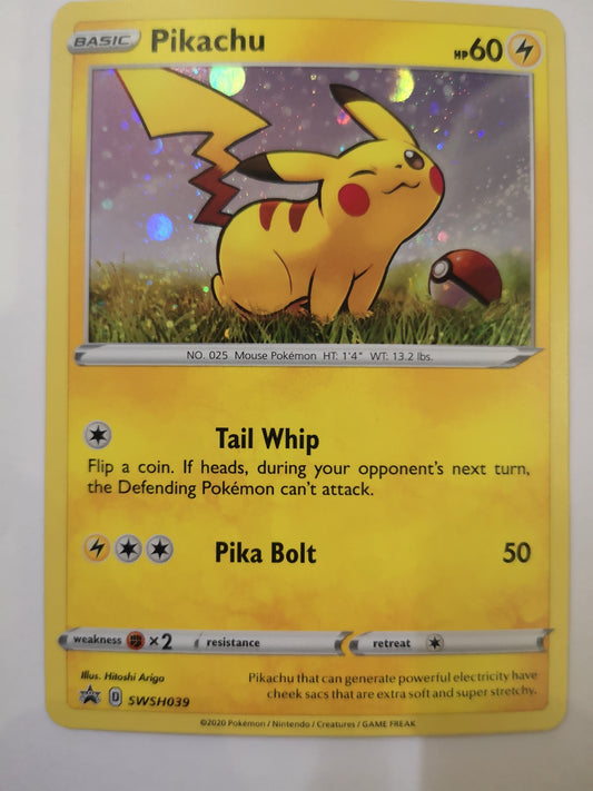 Pokemon Pikachu Promo SWSH039