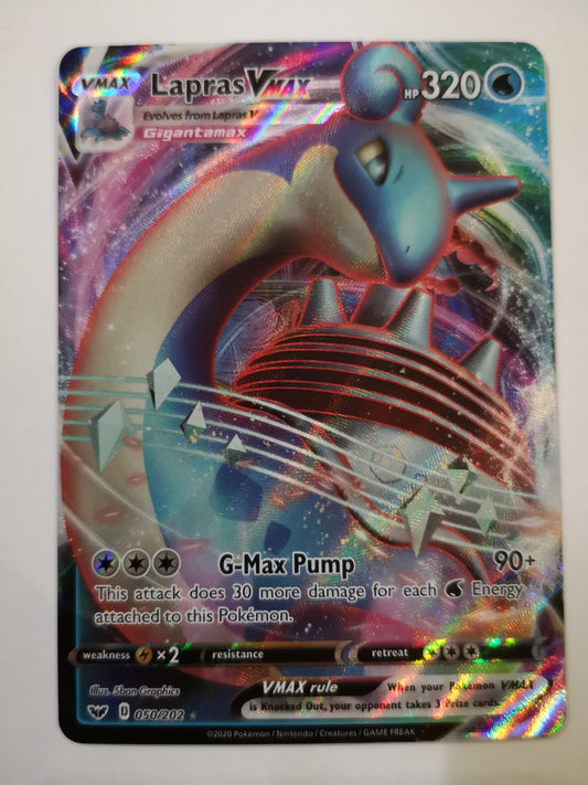 Pokemon Lapras VMAX 050/202