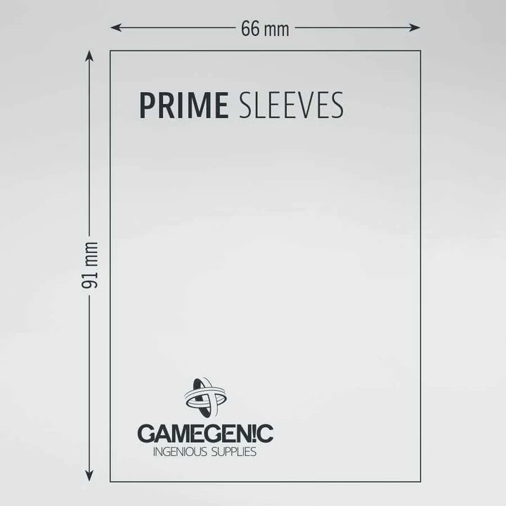 Gamegenic Prime Sleeves - Black (100)