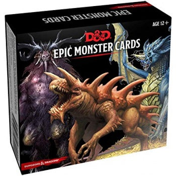 Dungeons & Dragons: Monster Cards - Epic Monsters (77 cards)