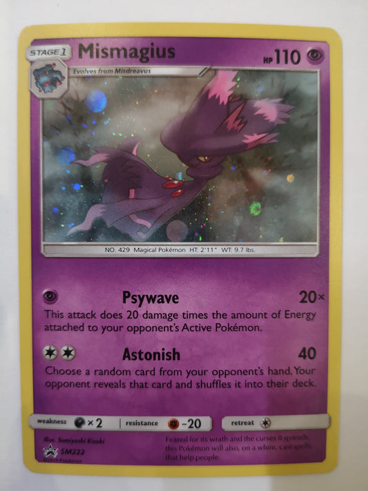 Pokemon Mismagius Holo SM222