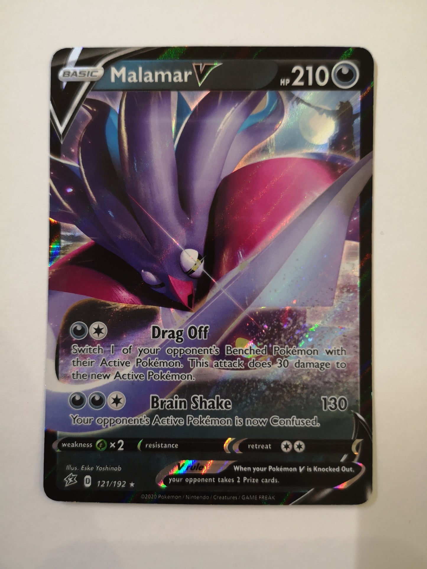 Pokemon Malamar V 121/192