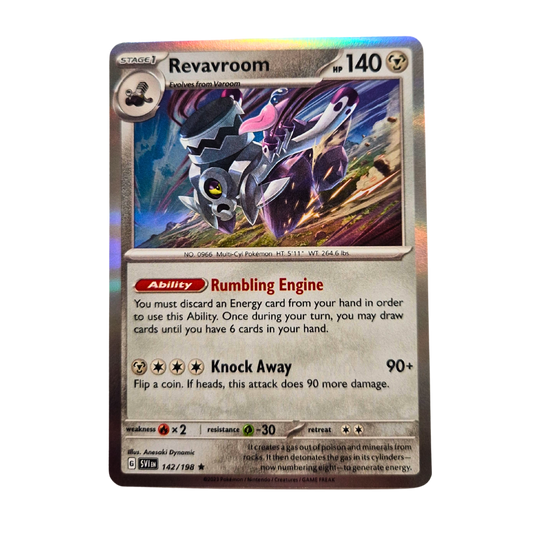 Pokemon Revavroom Holo 142/198