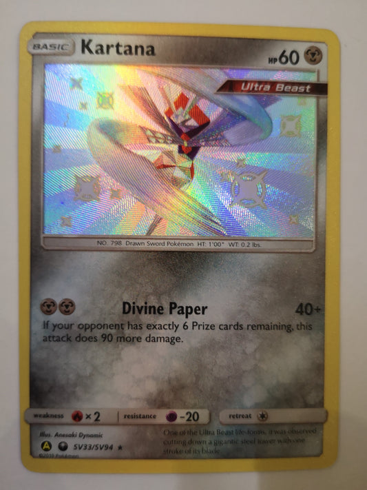 Pokemon Kartana SV33/SV94