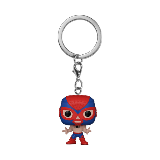 FUNKO POP! POP KEYCHAIN: MARVEL LUCHA LIBRE - SPIDER-MAN - SPIDER-MAN