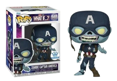 POP!-Marvel What If S2 Zombie Captain America (Alt)