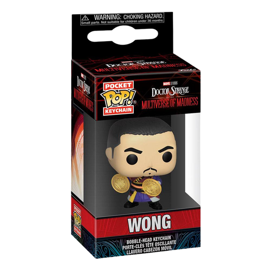 Doctor Strange in the Multiverse of Madness Pocket POP! Vinyl Keychains 4 cm Wong