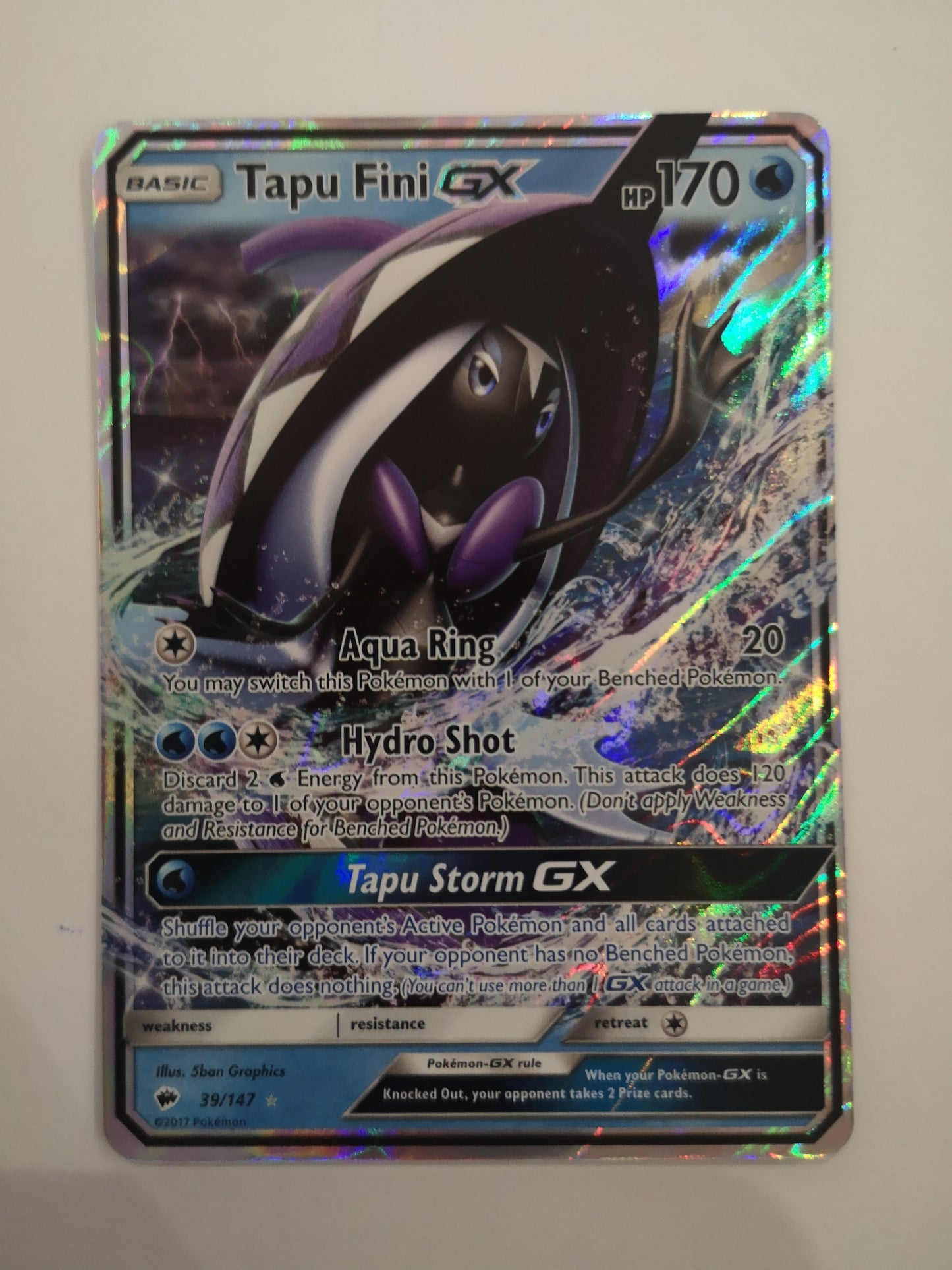 Pokemon Tapu Fini GX 039/147