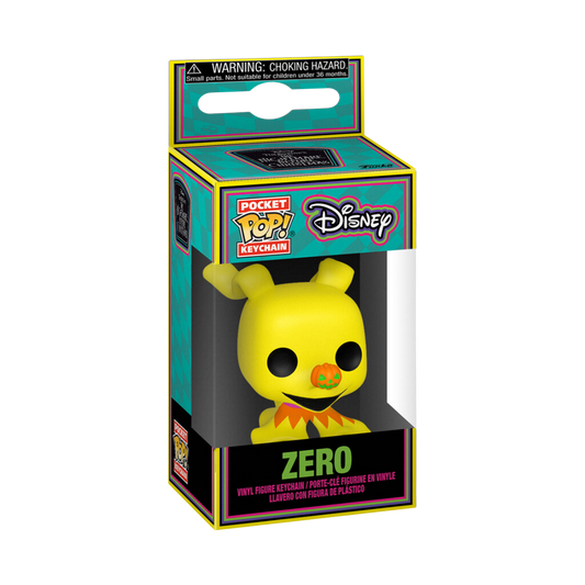 Funko Pop Keychain The Nightmare Before Christmas Blacklight Series Zero