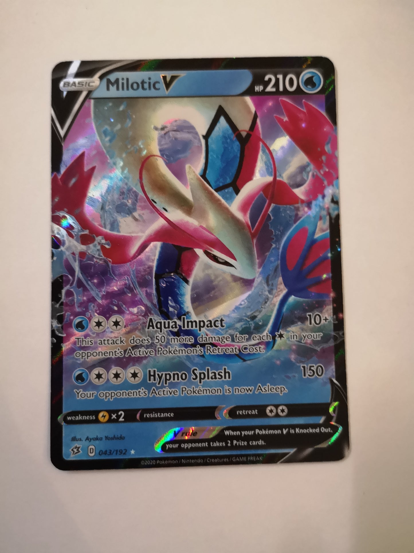 milotic v pokemon card Pokemon Milotic V 043/192 – Unified Cards