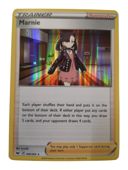 Pokemon Marnie Holo 169/202