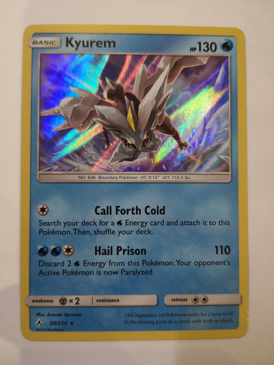 Pokemon Kyurem Holo 50/214