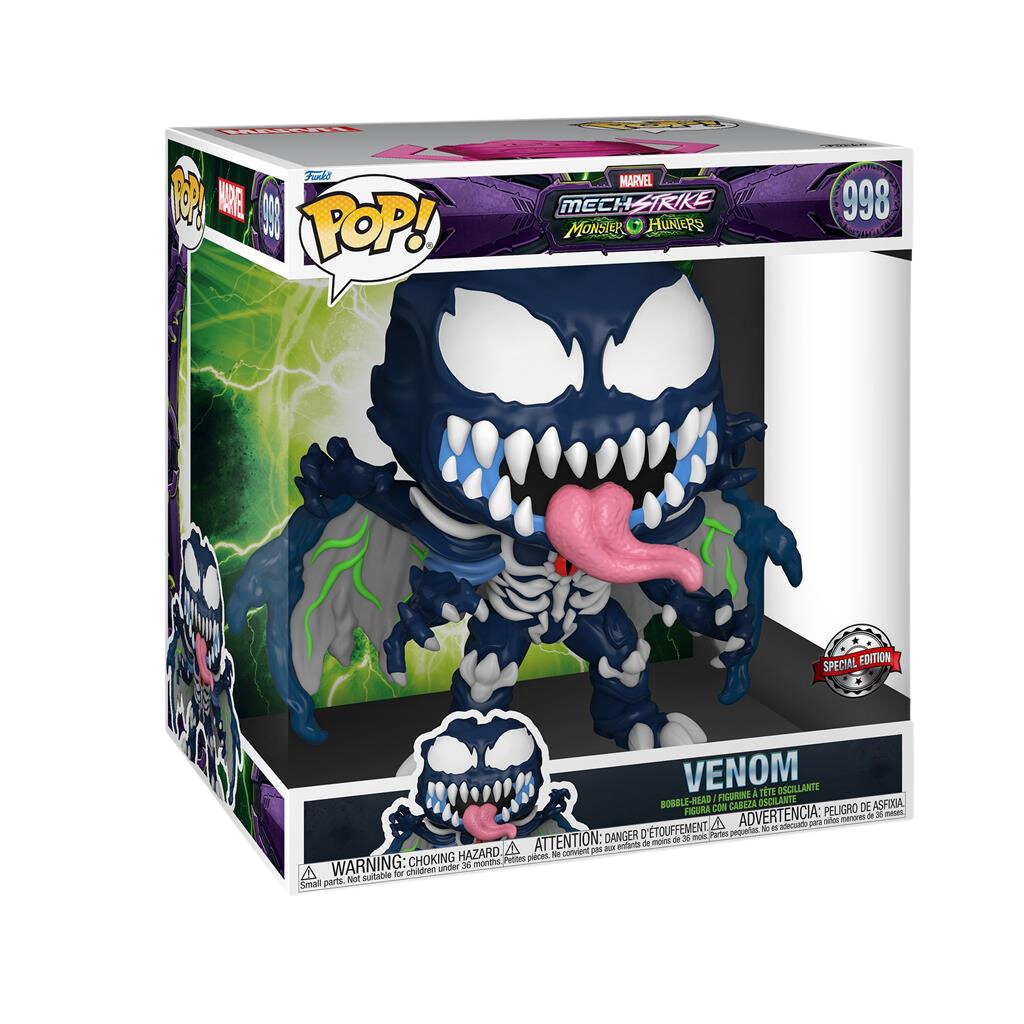 FUNKO POP! JUMBO: MONSTER HUNTERS- VENOM W/WINGS (EXCLUSIVE)