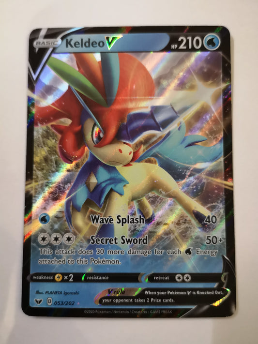 Pokemon Keldeo V 053/202
