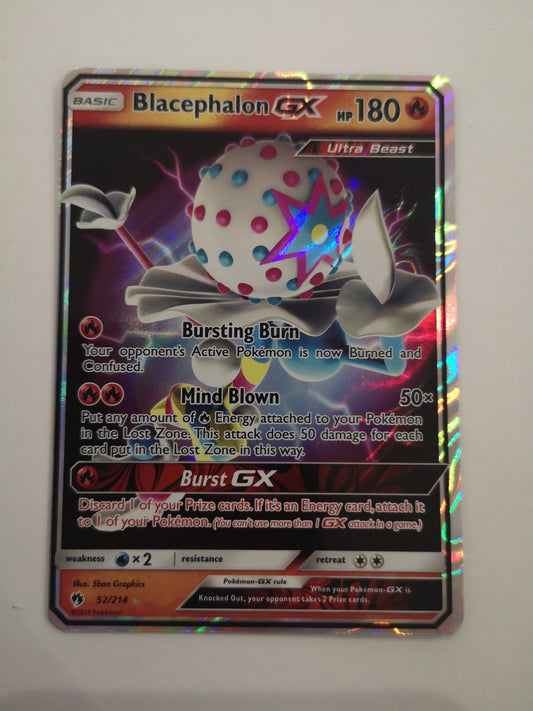 Pokemon Blacephalon GX 052/214