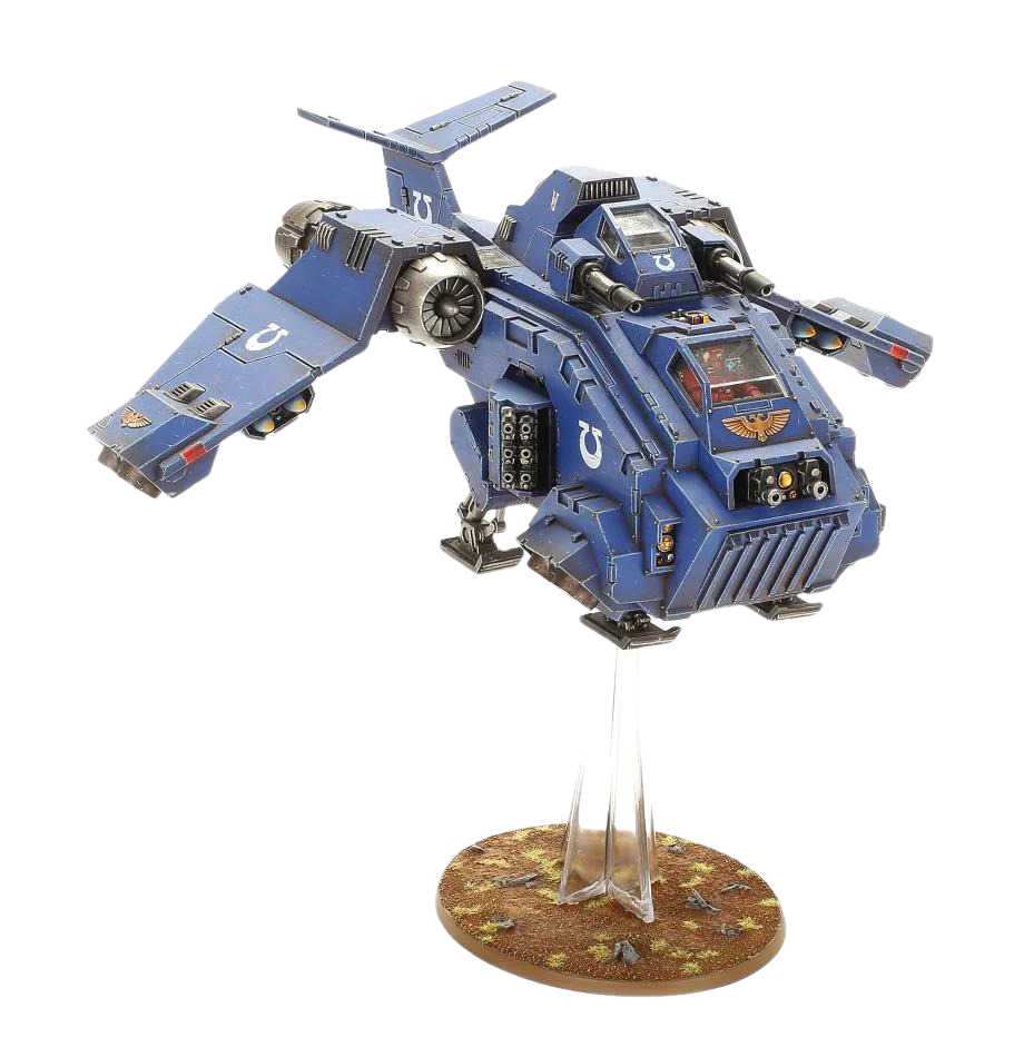 Warhammer Space Marines Stormraven Gunship Unified Cards