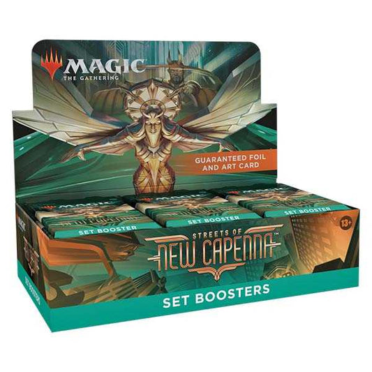 Magic The Gathering: Streets Of New Capenna Set Booster Pack